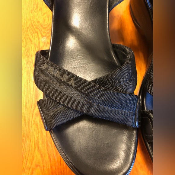 Prada Criss Cross Sandals Size 39 - Picture 3 of 9
